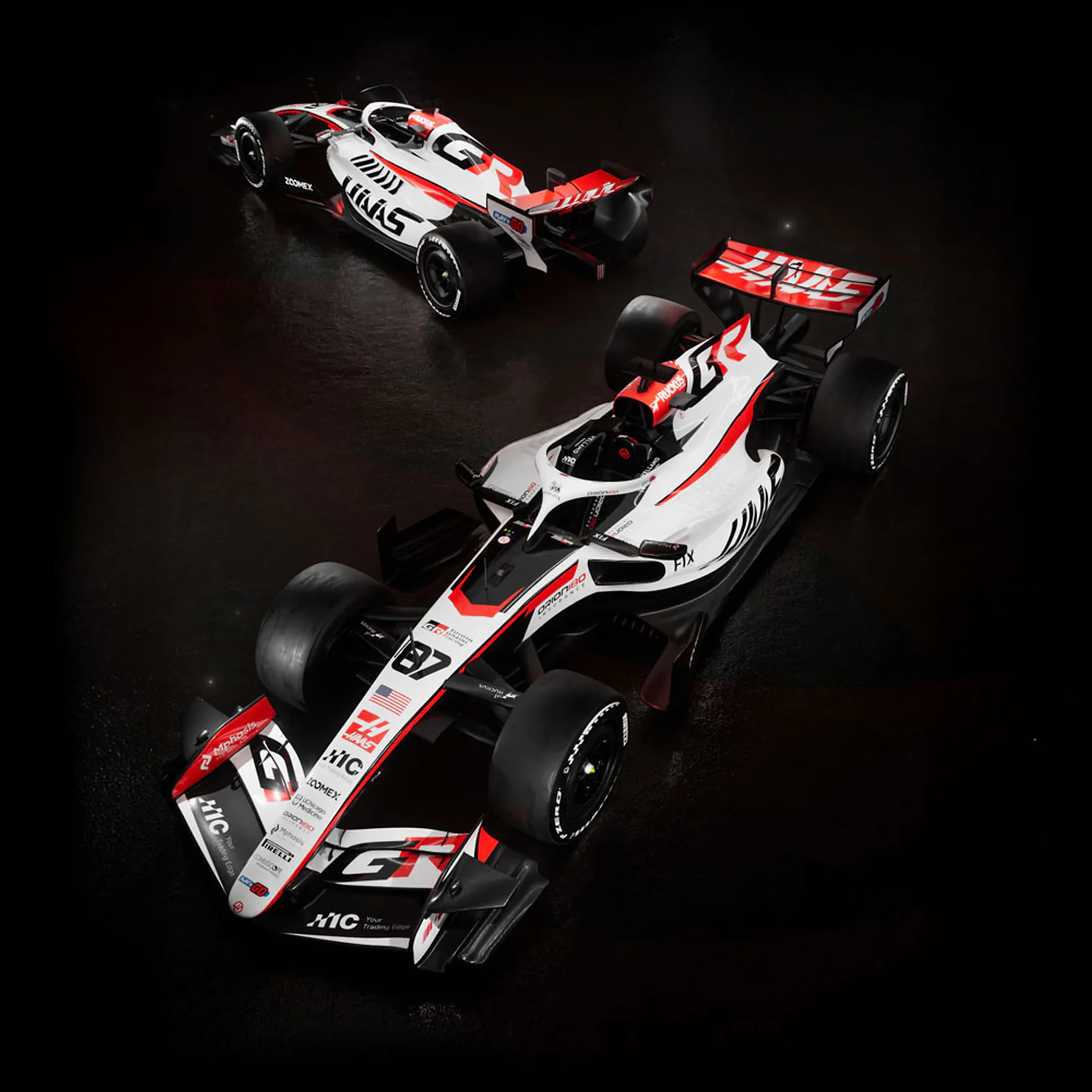 TGR Haas F1 Team car detail